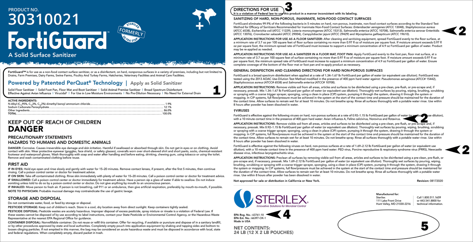 Important Things to Look for On an EPA Label - Sterilex®