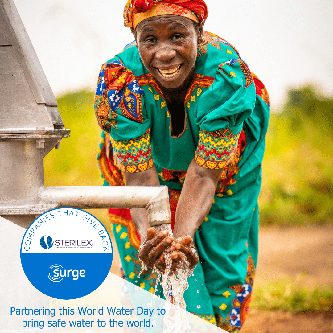 Sterilex Unites with Surge for Water on World Water Day 2023 - Sterilex®